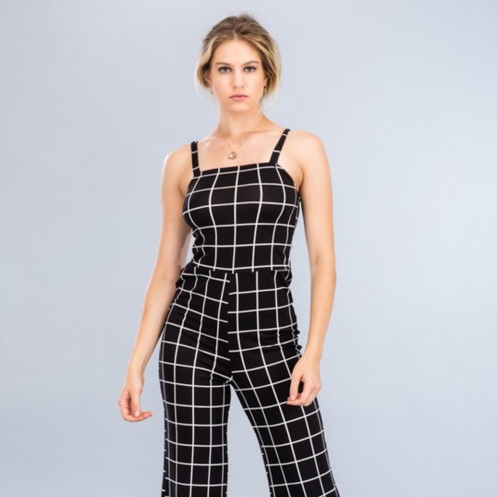 Capella Wide-Leg Cami Palazzo Jumpsuit